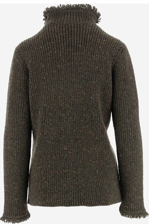 Fashion for Women Burberry Wool Sweater With Bangs