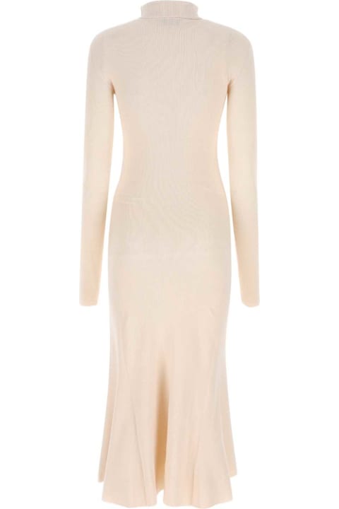Balenciaga Sale for Women Balenciaga Sand Silk Blend Dress
