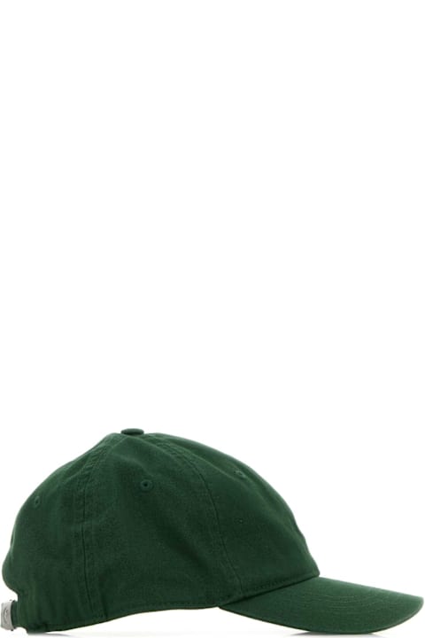 Carhartt Hats for Men Carhartt Bottle Green Cotton Madison Logo Cap