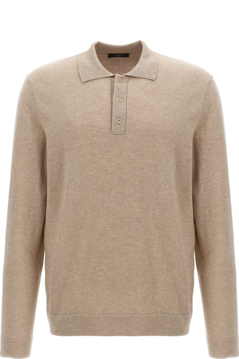 Homeware Zanone Cashmere Wool Polo Shirt