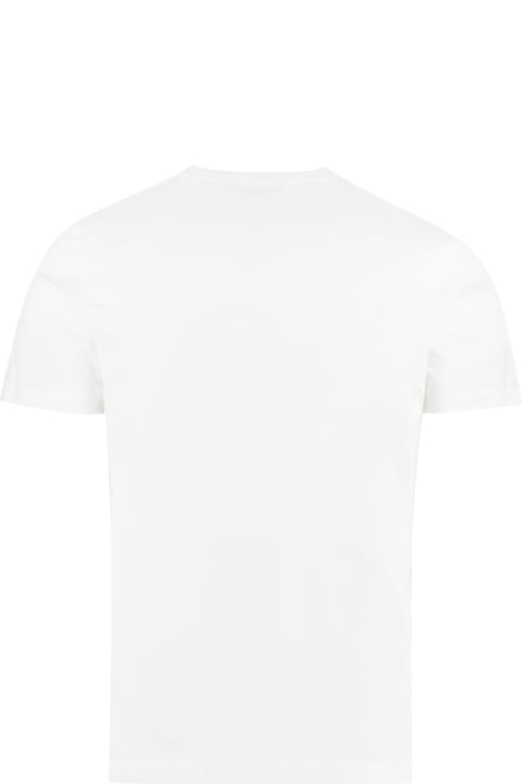 Topwear for Men Versace Medusa Detail Cotton T-shirt