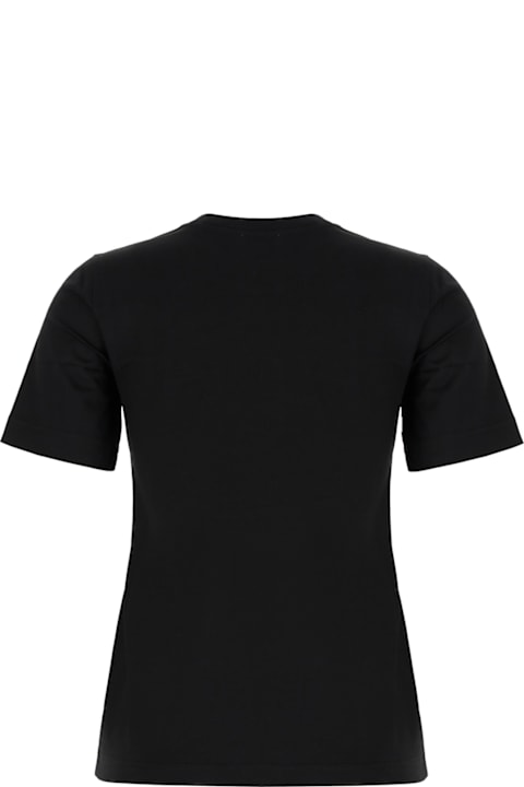 Burberry for Women Burberry Black Cotton T-shirt