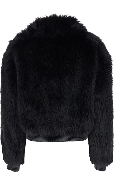 MICHAEL Michael Kors for Women MICHAEL Michael Kors Faux Fur Bomer Jkt