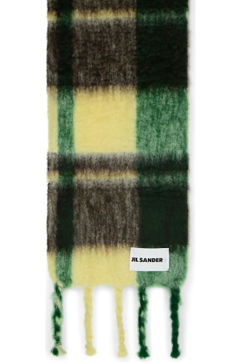 Jil Sander Scarves & Wraps for Women Jil Sander + Color Blocked Scarf