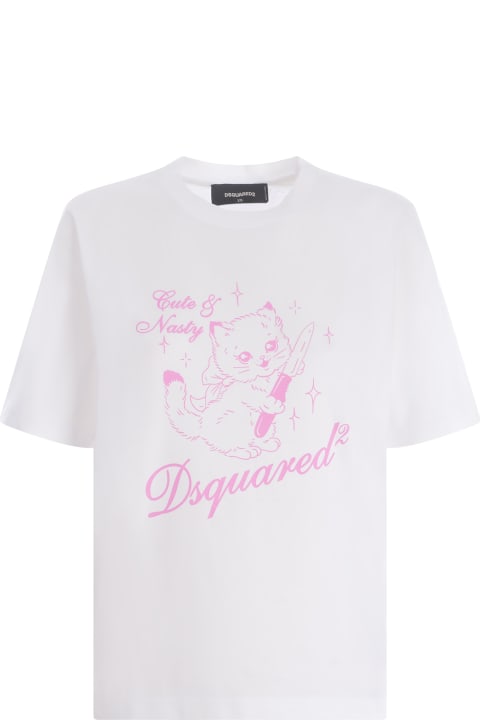Fashion for Women Dsquared2 T-shirt Dsquared2 In Cotton