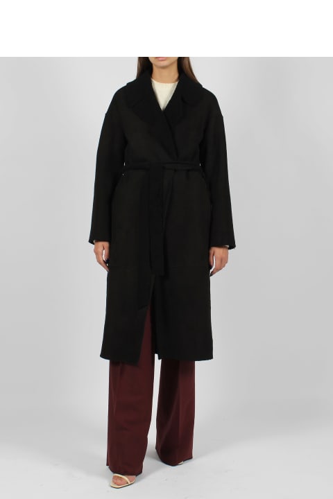 Salvatore Santoro Coats & Jackets for Women Salvatore Santoro Suede Long Coat
