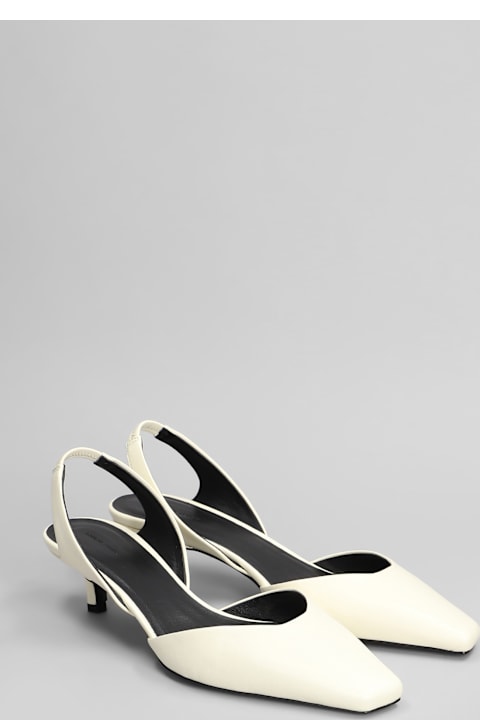 Loulou Studio Shoes for Women Loulou Studio Akila Pumps In Beige Leather