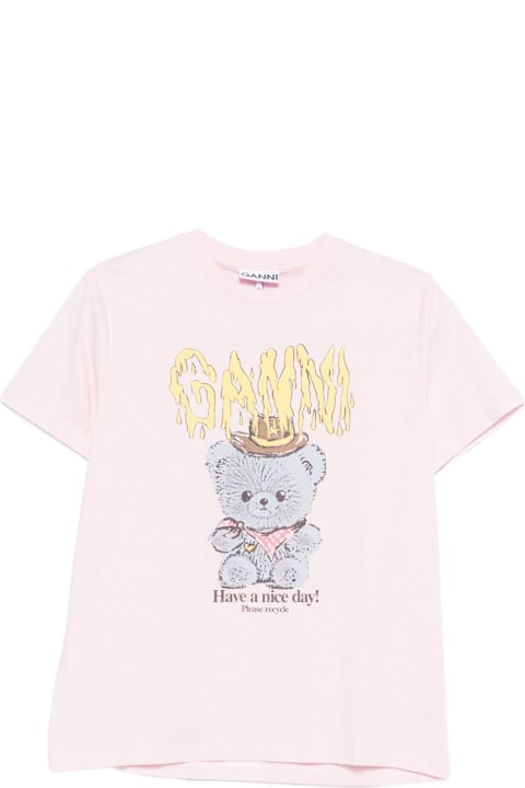 Homeware Ganni Cowboy Bear Organic Cotton T-shirt