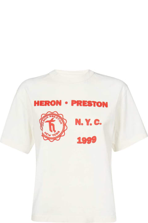 HERON PRESTON Topwear for Women HERON PRESTON Printed Cotton T-shirt