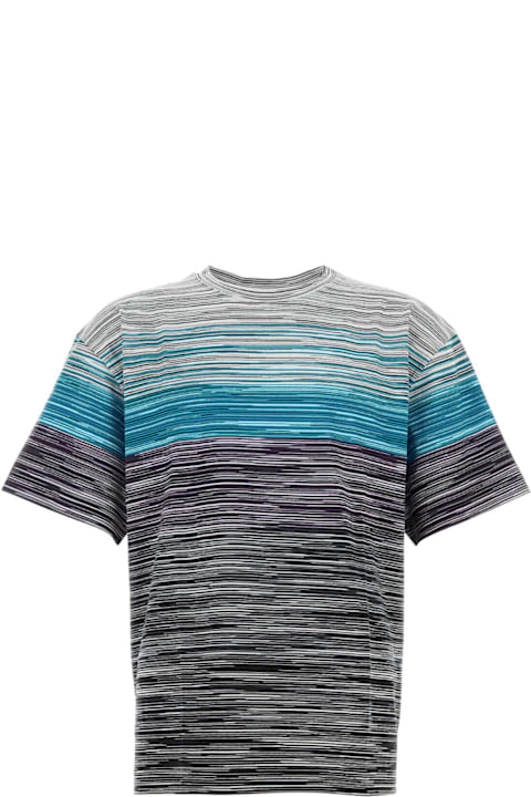 Missoni Clothing for Men Missoni Embroidered Cotton T-shirt