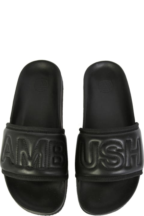 AMBUSH for Women AMBUSH Leather Slide Sandals