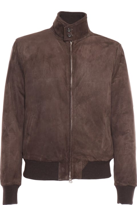 Stewart Coats & Jackets for Men Stewart Jacket With Double Slider Zip, Barracuda Collar With 2buttons, 2welt Side Pockets, Bottom Garment And Cuffs In Rib Knit. Goose Down Padding.