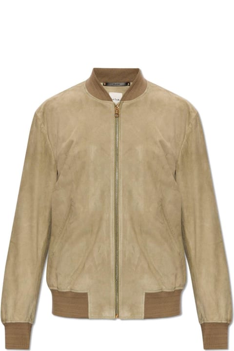 Paul Smith for Men Paul Smith Suede Bomber Jacket