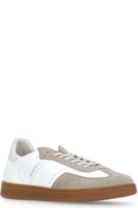 Woolrich Sneakers for Women Woolrich Logo Printed Lace-up Sneakers