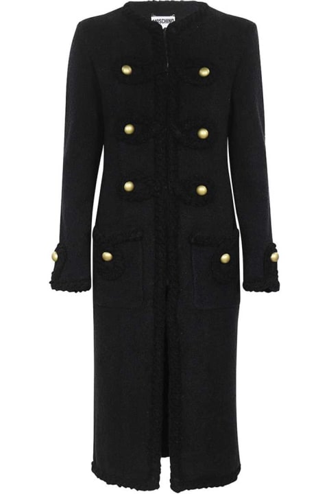 Moschino Coats & Jackets for Women Moschino Single-breasted Long Coat