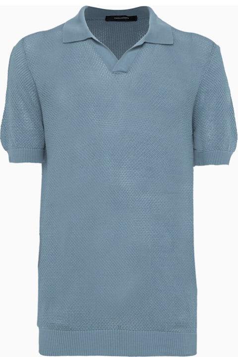 Tagliatore for Men Tagliatore Mesh Polo Shirt