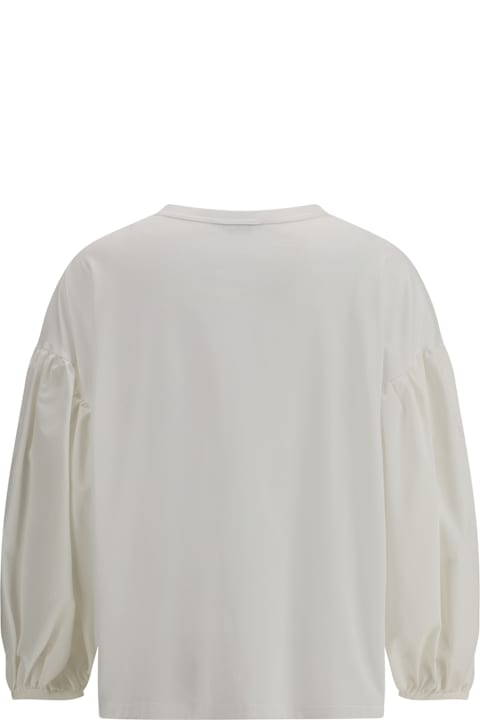 Fabiana Filippi Topwear for Women Fabiana Filippi Balloon Sleeves T-shirt