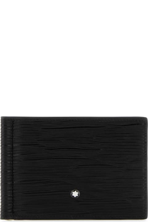 ウィメンズ Montblancのアクセサリー Montblanc Black Leather Wallet