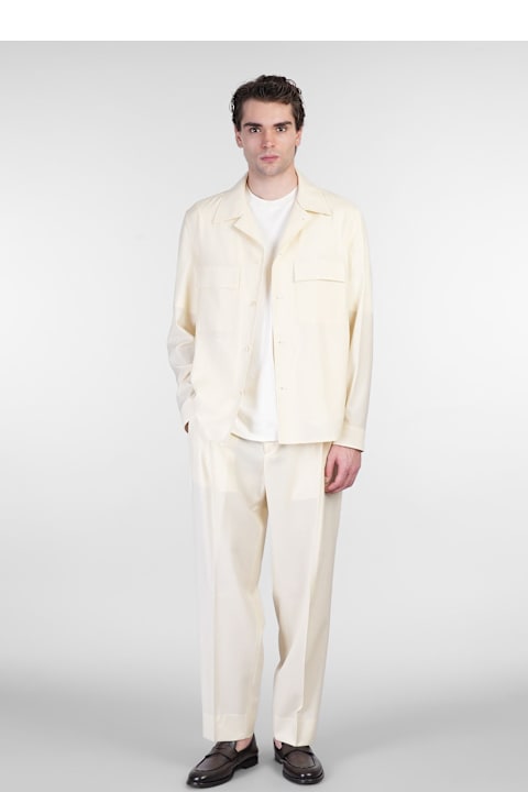 Briglia 1949 Clothing for Men Briglia 1949 John Casual Jacket In Beige Wool