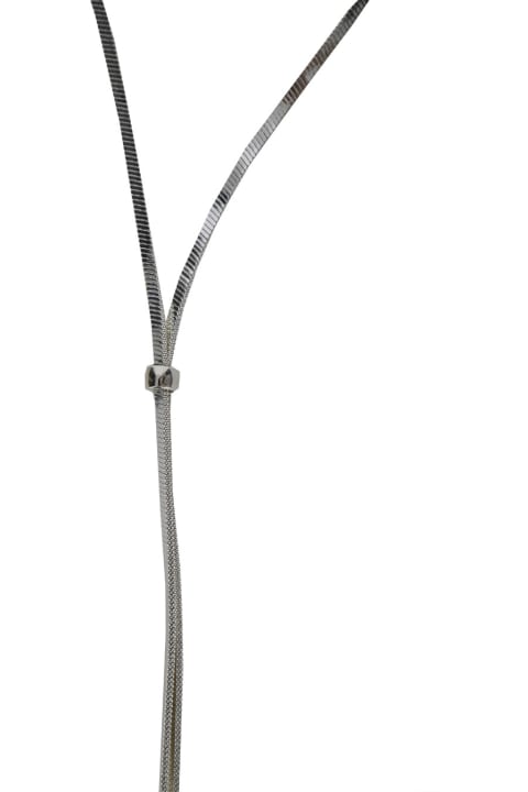 Necklaces for Women Federica Tosi 'rachel' Long Chain Necklace In 925 Silver Plated Bronze Woman