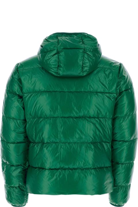 Aspesi Coats & Jackets for Men Aspesi Grass Green Nylon Down Jacket