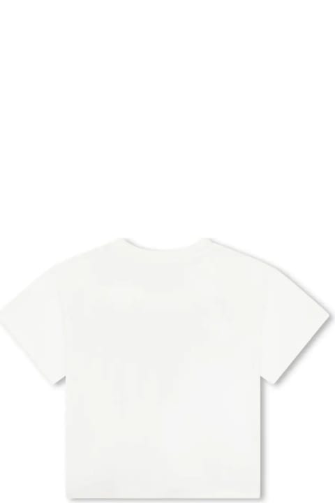 Kenzo Kids T-Shirts & Polo Shirts for Boys Kenzo Kids Kenzo Kids T-shirts And Polos White