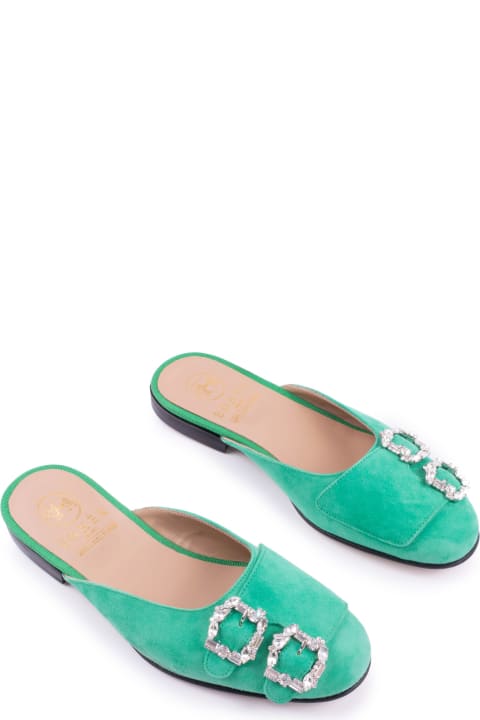 Suede Flat Shoes