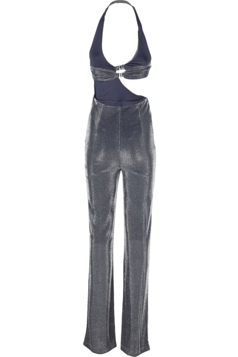 Rotate by Birger Christensen Jumpsuits for Women Rotate by Birger Christensen Metallic Nylon