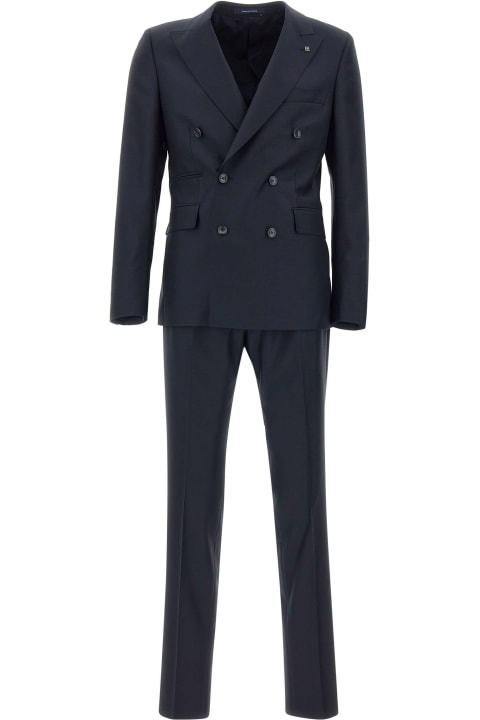 Tagliatore for Men Tagliatore Cool Super 130's Wool Two-piece Suit