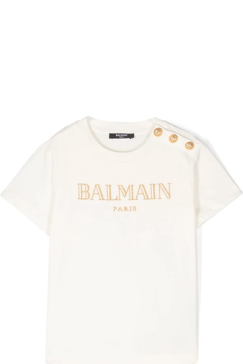 Balmain T-Shirts & Polo Shirts for Girls Balmain T-shirt With Logo