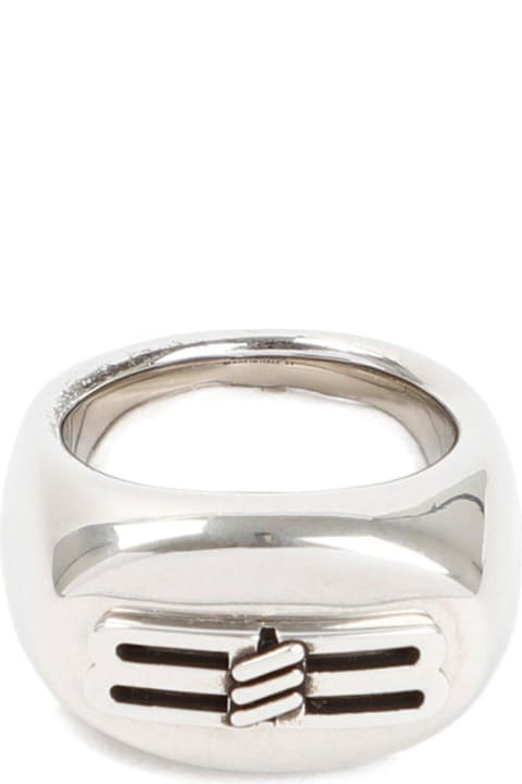 Rings for Men Balenciaga Bb Icon Ring