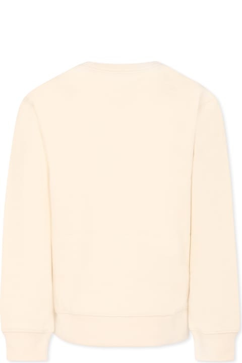 ボーイズ Zadig & Voltaireのニットウェア＆スウェットシャツ Zadig & Voltaire Ivory Sweatshirt For Boy With Logo