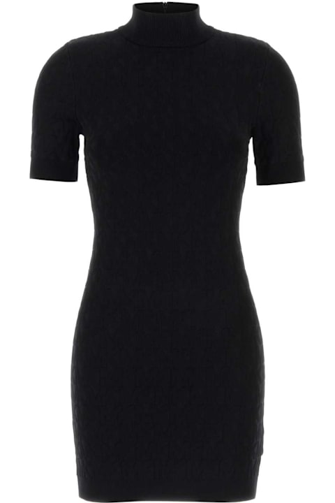 أدوات منزلية Michael Kors Black Knit Mini Dress