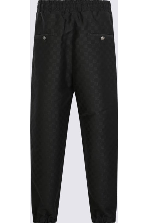 Balmain Clothing for Men Balmain Black Cotton Track Pants
