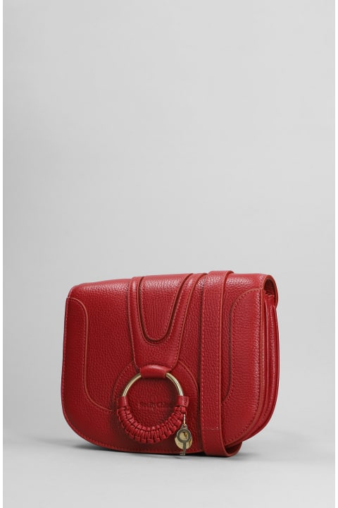 See by Chloé for Women See by Chloé Hana Shoulder Bag In Red Leather