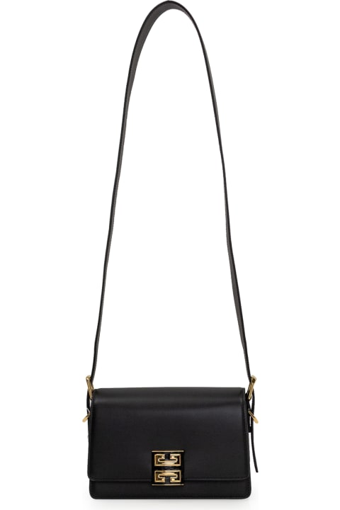 Givenchy for Women Givenchy 4g Crossbody Medium Bag In Black Box Leather