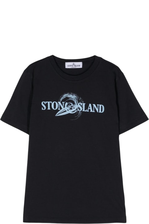 Stone Island Junior T-Shirts & Polo Shirts for Boys Stone Island Junior T Shirt