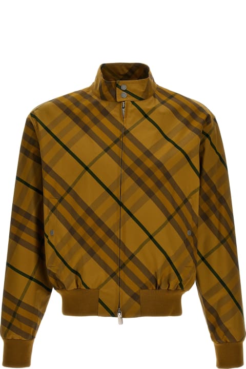 Burberry Coats & Jackets for Women Burberry Check Print Jacket