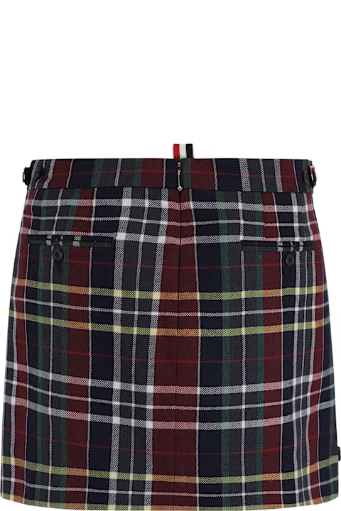 Homeware Thom Browne Tartan Mini Skirt
