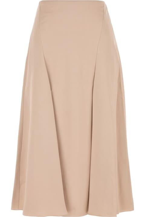 تنورات لـ السيدات Fendi Silk Skirt