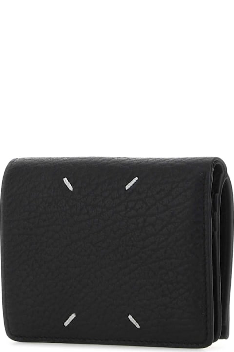 Sale for Women Maison Margiela Black Leather Wallet