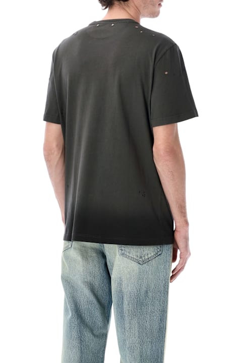 أدوات منزلية Golden Goose Golden Goose Distressed Heart T-shirt