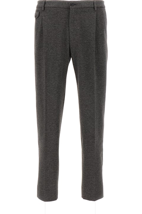 Sale for Men Dolce & Gabbana Dark Grey Stretch Viscose Blend Chino Pants