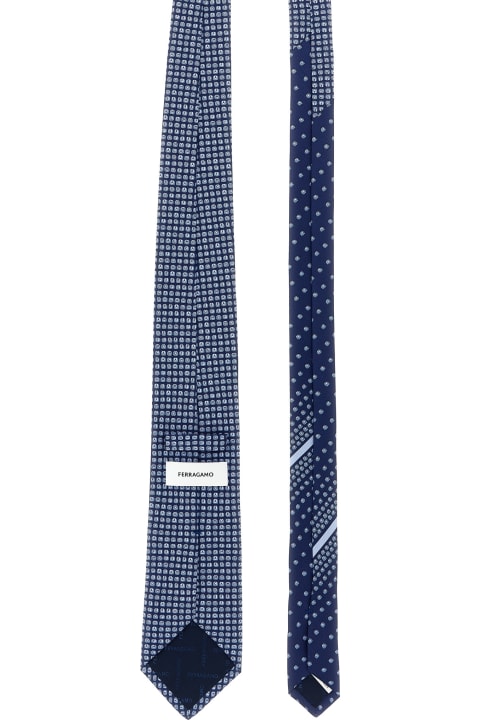 Ties for Men Ferragamo 'tasto' Tie