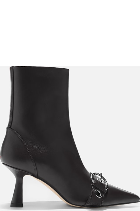 aeyde Halima Nappa Leather Black