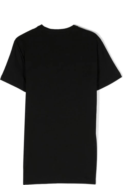 Dsquared2 for Kids Dsquared2 Black Cotton T-shirt