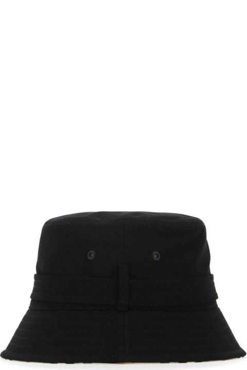ウィメンズ Burberryのヘアアクセサリー Burberry Black Cotton Hat