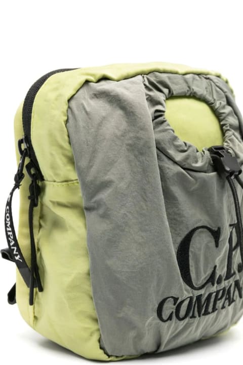ボーイズ C.P. Company Undersixteenのアクセサリー＆ギフト C.P. Company Undersixteen Shoulder Bag With Embroidery