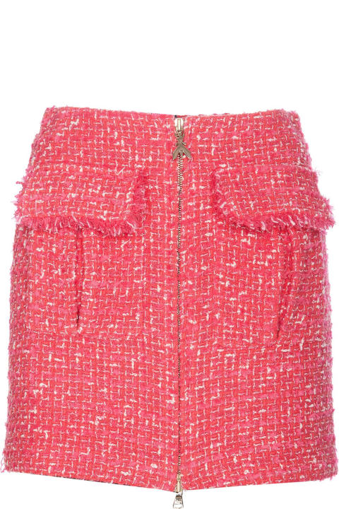 Patrizia Pepe Pants & Shorts for Women Patrizia Pepe Zip Tweed Mini Skirt
