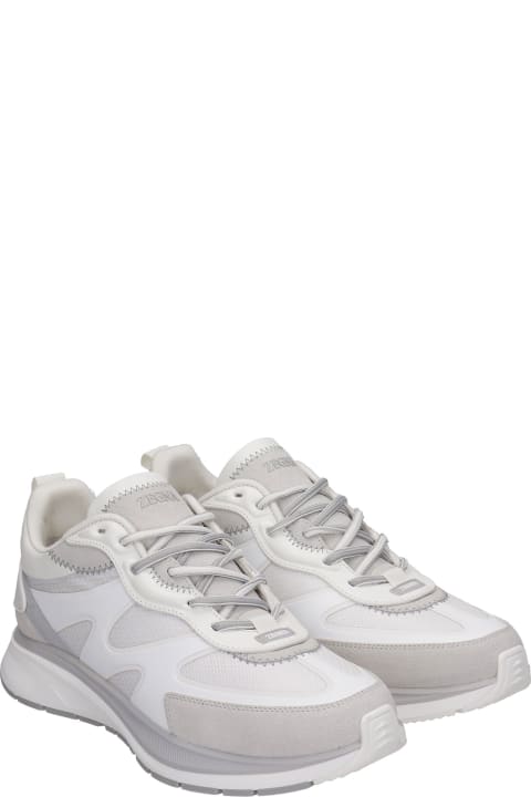 Ute Sneakers In White Synthetic Fibers